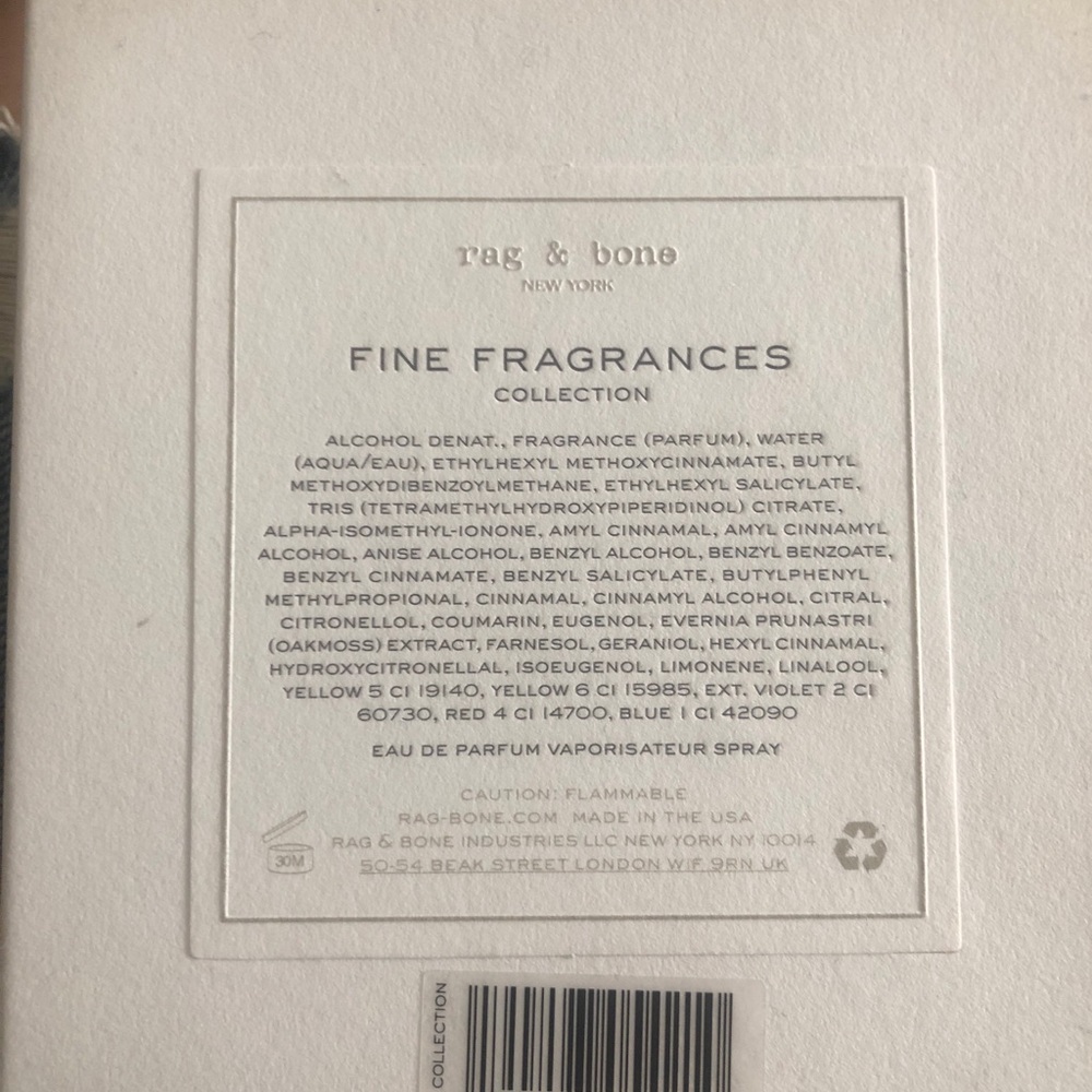 Rag & Bone fine fragrance 8 piece signature set